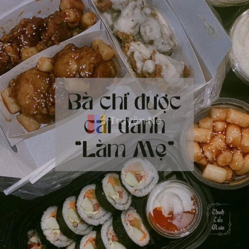 Bà Chỉ Được Cái Danh Làm Mẹ